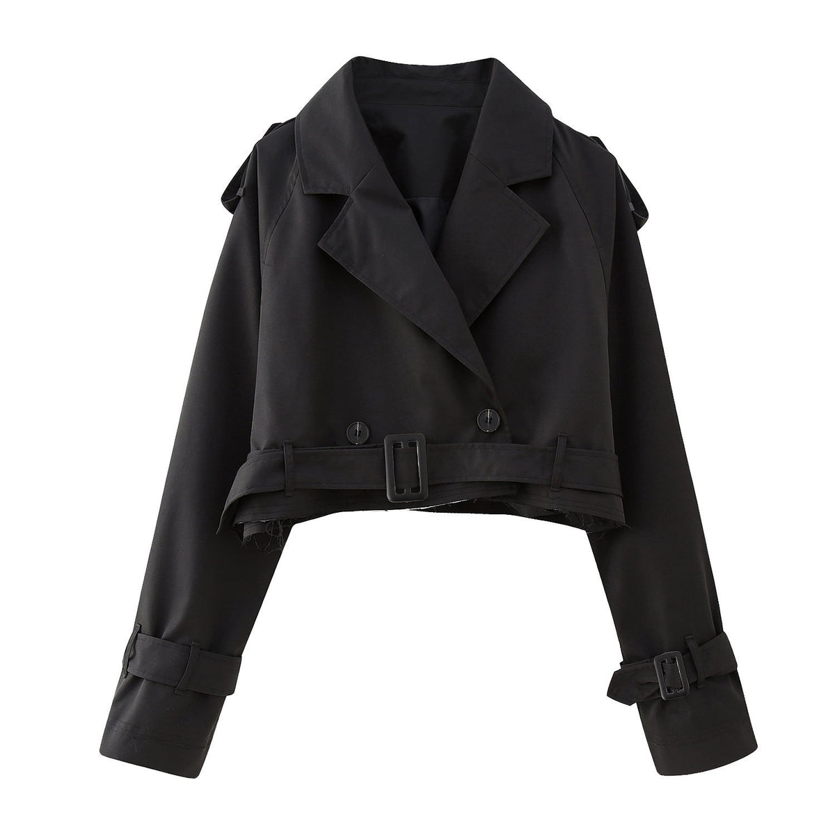 Karla Belted Short Trench Coat