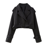 Karla Belted Short Trench Coat