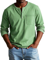 Philipp Long-Sleeve Henley Shirt