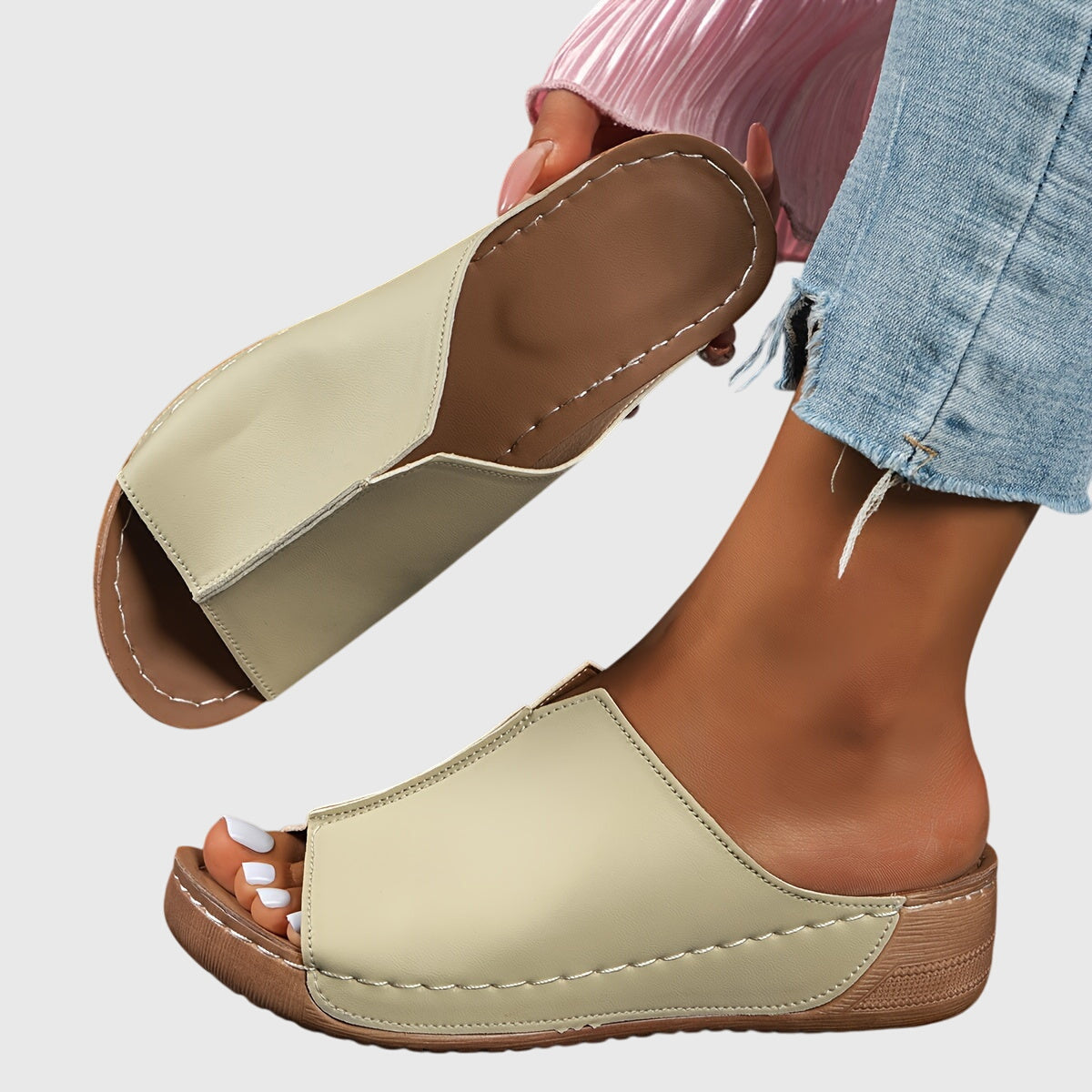 Alicia | Comfortable Flat Sandals