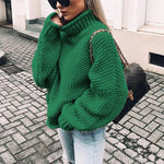 Elisa Chunky Turtleneck Sweater