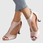 Delfina | Block Heel Pumps