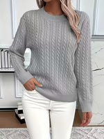 Doris Cozy Cable Knit Winter Sweater