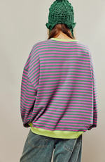 Anja Striped Crewneck Spring Sweater