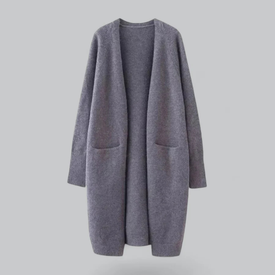 Daniela Open-Front Knit Cardigan