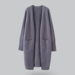 Daniela Open-Front Knit Cardigan