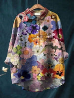 Monette | Floral Blouse, women's blouse – view 3