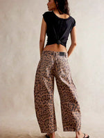 Gabriela Printed Wide-Leg Jeans