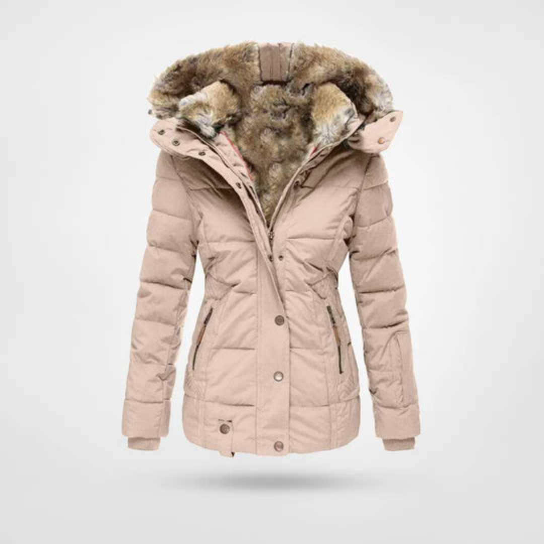 Jasmin Hooded Padded Long Winter Jacket