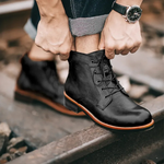 Friedrich Lace-Up Ankle Boots