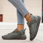 Andrea Casual Lace-Up Platform Sneakers