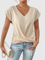 Mahrianne | V-Neck Casual Top, women's top – view 6