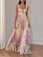 Brooklyn | Women’s Boho Floral Flowing A Line Dress