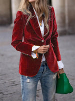 Sabina Classic One-Button Blazer
