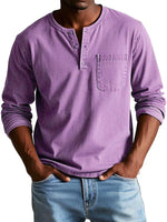 Philipp Long-Sleeve Henley Shirt