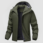 Hendrik Hooded Zip-Up Winter Jacket