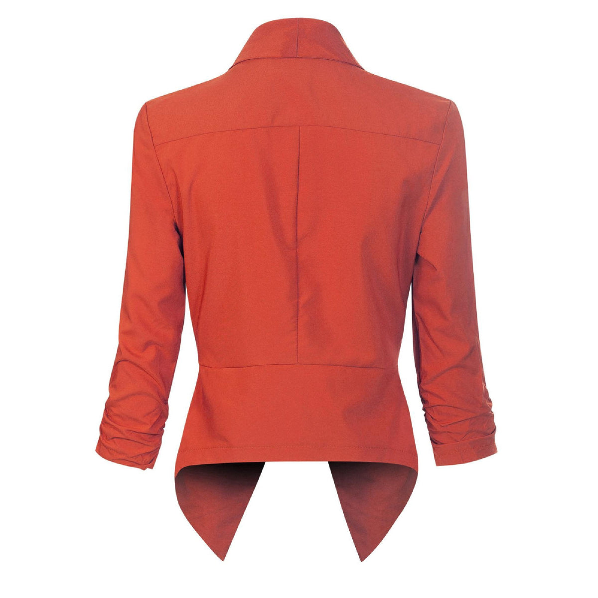 Susanne Open-Front Long-Sleeve Blazer