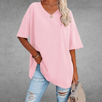 Franziska Oversize V-Neck T-Shirt