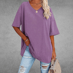 Franziska Oversize V-Neck T-Shirt