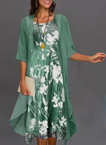 Marie Floral Print Two-Piece Set