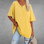 Franziska Oversize V-Neck T-Shirt