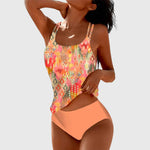 Martina Printed Tankini Swim Set