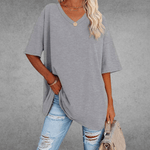 Franziska Oversize V-Neck T-Shirt