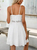 Marie Floral Lace A-Line Cocktail Dress