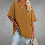 Franziska Oversize V-Neck T-Shirt