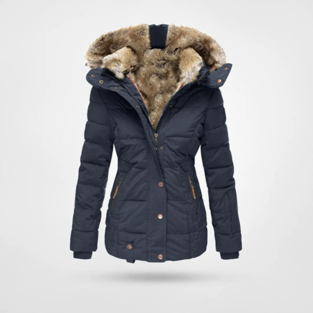 Jasmin Hooded Padded Long Winter Jacket