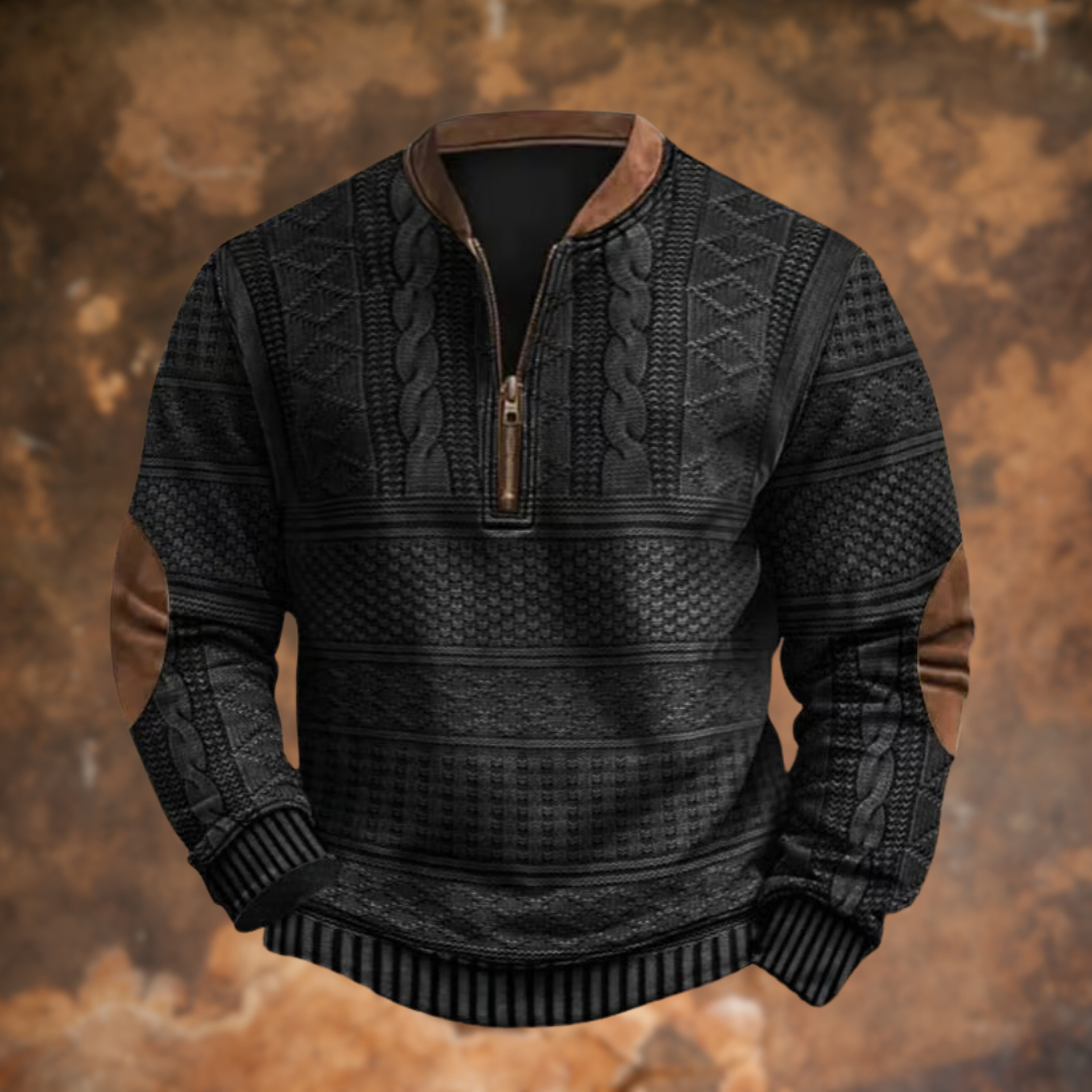 Sven Shearling-Lined Zip-Up Winter Jacket