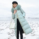 Karin Belted Hooded Quilted Coat