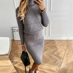Carolin Stylish Comfortable Midi Sweater Dress