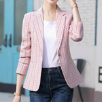 Anna One-Button Office Blazer