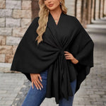 Veronika Cape-Style Top with Front Knot