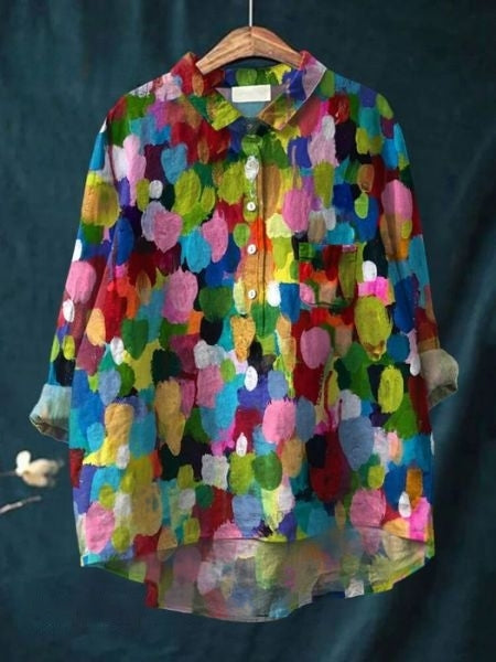 Monette | Floral Blouse, women's blouse – view 15