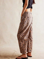 Gabriela Printed Wide-Leg Jeans