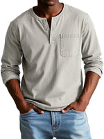 Philipp Long-Sleeve Henley Shirt