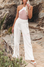 Johanna High-Waist Wide-Leg Pants