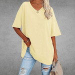 Franziska Oversize V-Neck T-Shirt