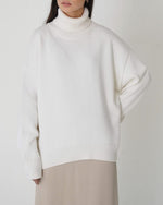 Claudia Oversize High-Neck Casual Sweater