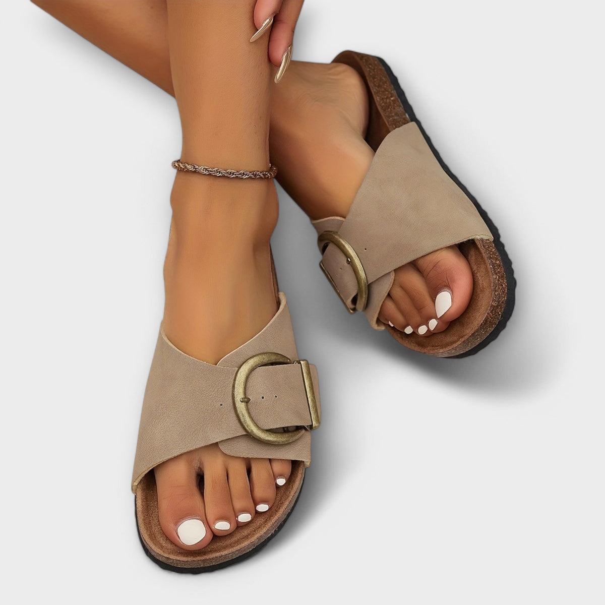 Joanna | Comfort Slip-On Sandals