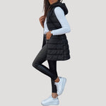 Martina Quilted Hooded Vest