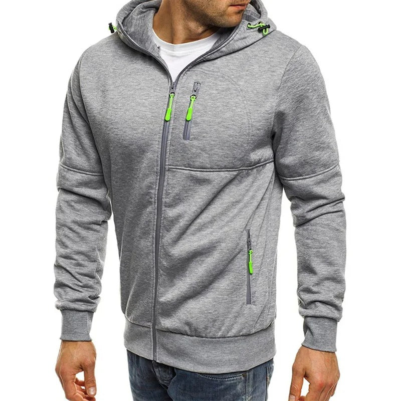 Alexander Hooded Utility Jacket with Pockets