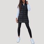 Martina Quilted Hooded Vest