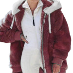 Franziska Colorblock Hooded Winter Jacket