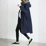 Edith Long Button-Front Street Coat