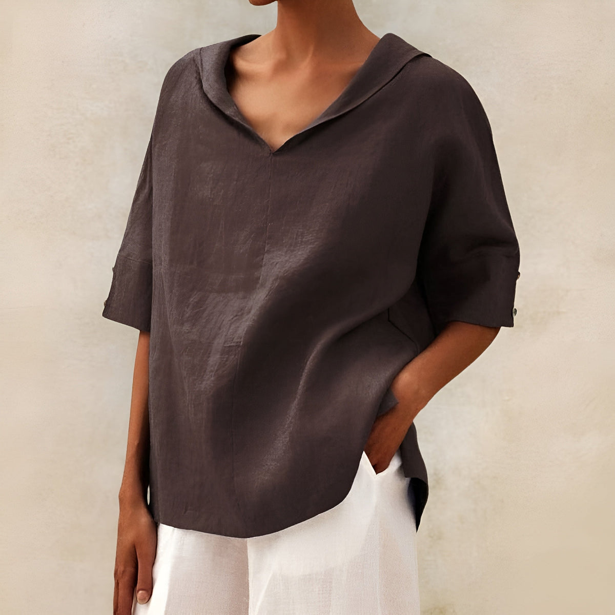 Kathleen | Casual Everyday Blouse, women's blouse – view 2