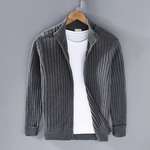 Paul Zip-Up Knit Cardigan