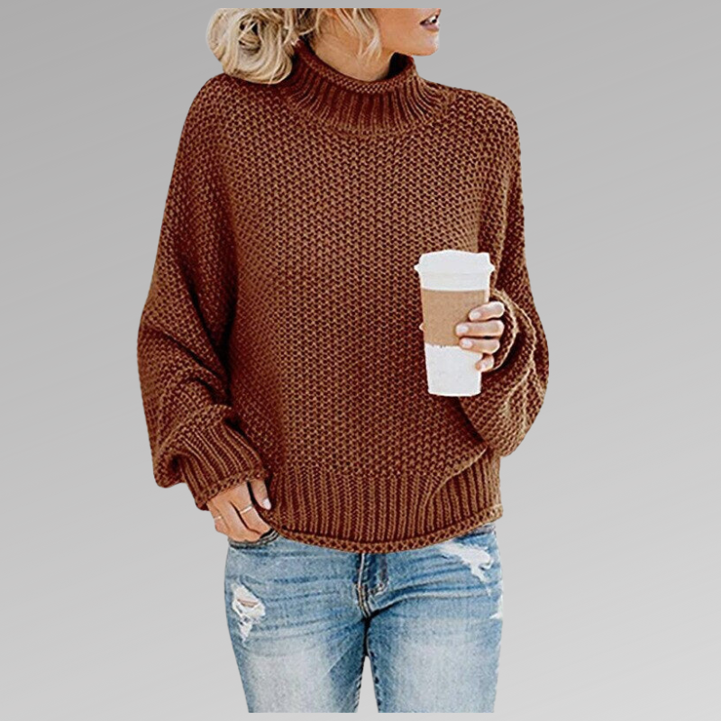 Natascha Relaxed Knit Winter Sweater